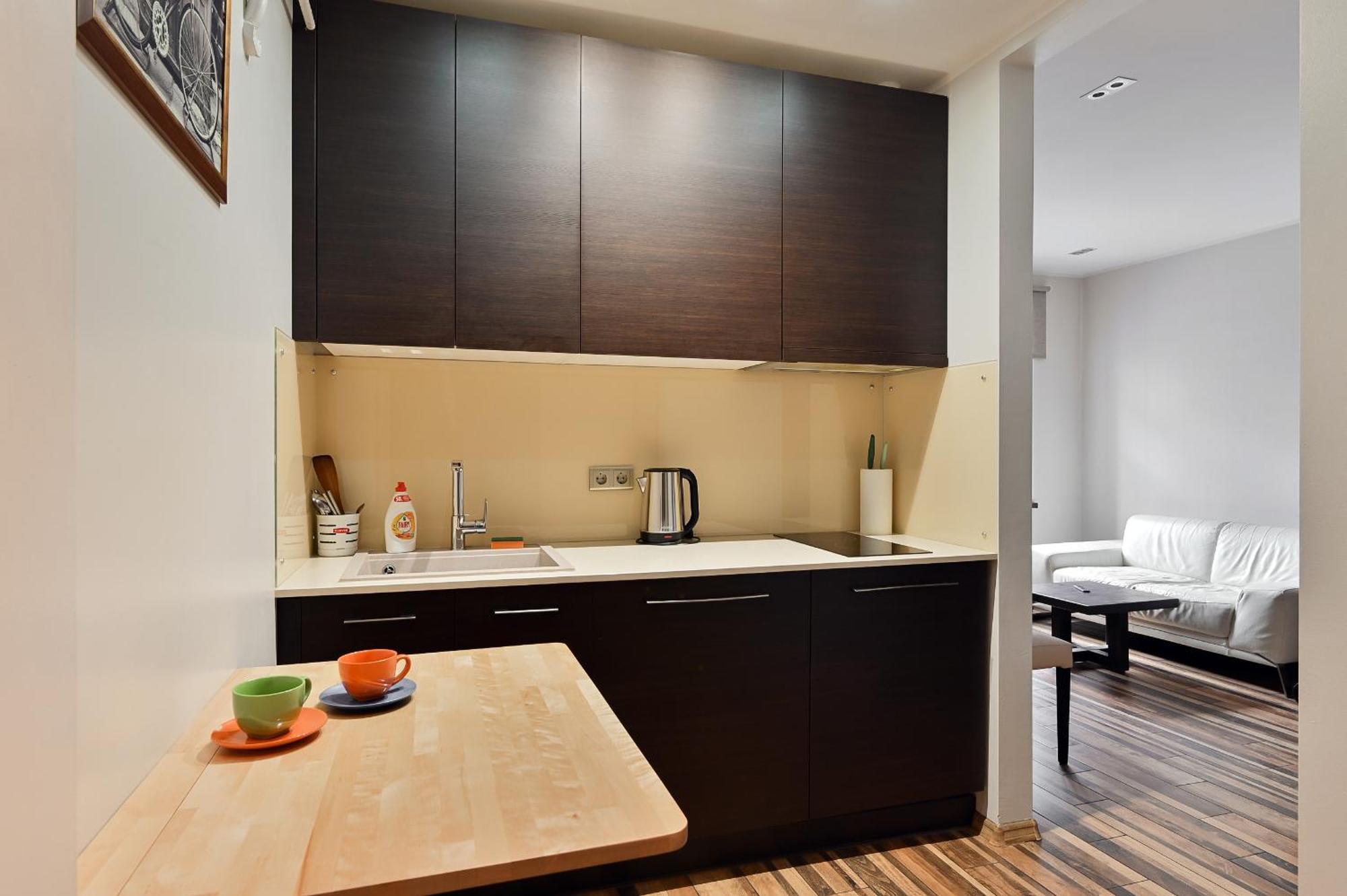 Modern Studio-Apartment In The Centre, Free Parking Рига Экстерьер фото