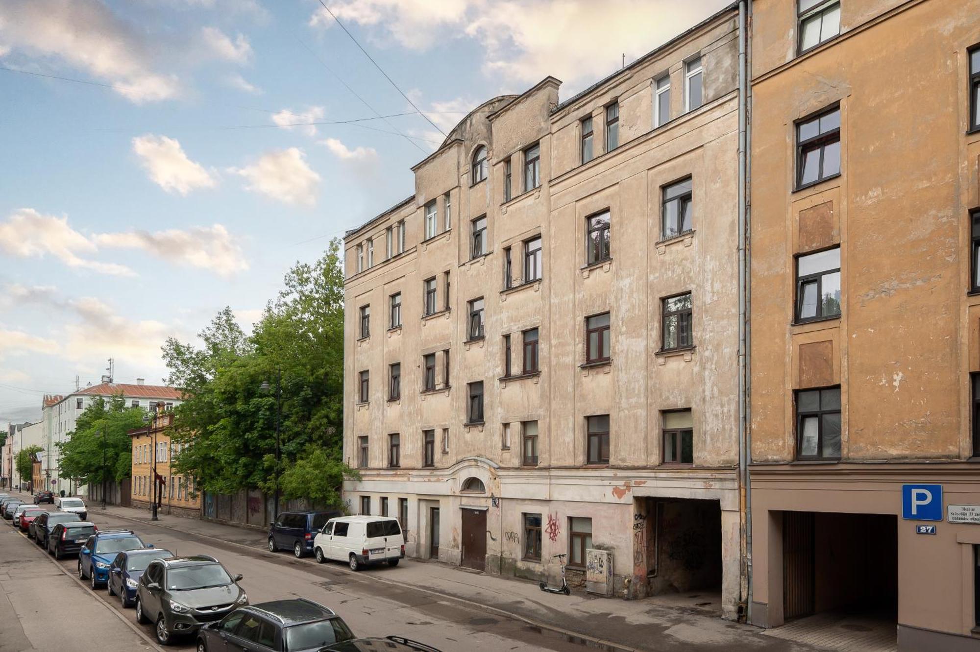Modern Studio-Apartment In The Centre, Free Parking Рига Экстерьер фото